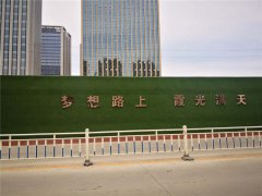 泰州地产围挡草坪找哪家强!